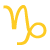 glyph symbol Capricorn