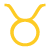 glyph symbol Taurus